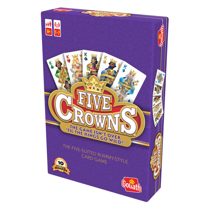 Afbeelding laden in galerijviewer, Goliath five crowns - kaartspel - familiespel - strategiespel