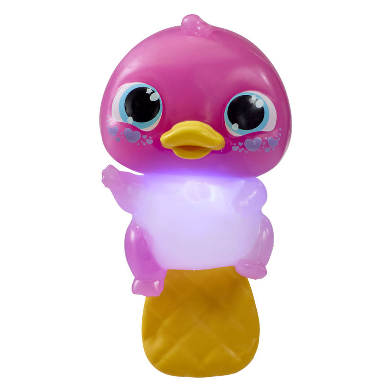 Cargue la imagen en el visor de la galería, Goliath let's glo puddles - speelgoedrobot - speelfiguur - vogelbekdier - geeft licht in het water