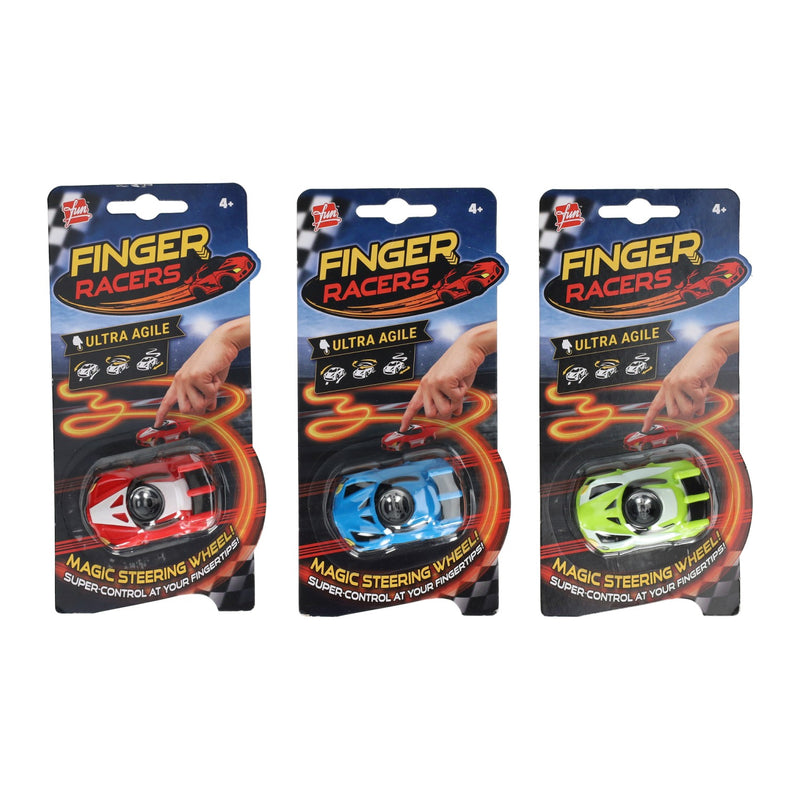 Cargue la imagen en el visor de la galería, Goliath games fingerracers draaiende auto