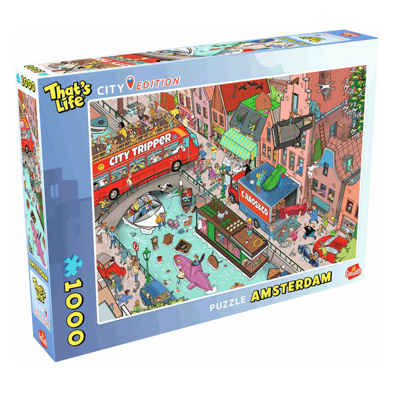 Chargez l'image dans la visionneuse de la galerie, Goliath that's life city edition: amsterdam legpuzzel - 1000st.