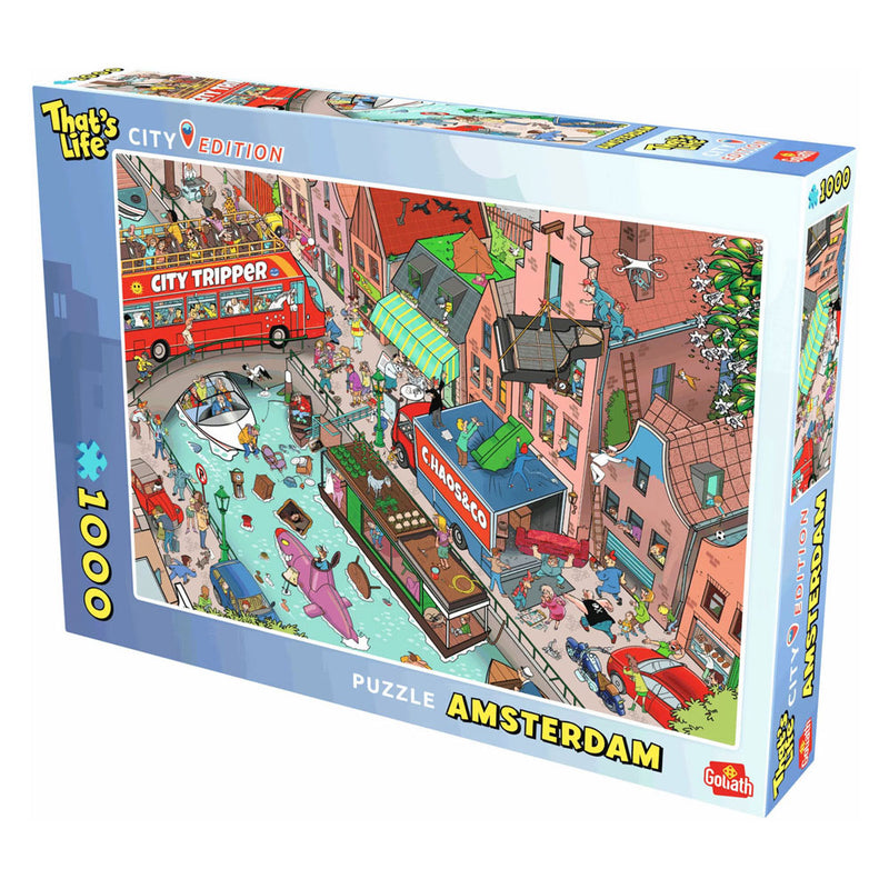 Chargez l'image dans la visionneuse de la galerie, Goliath that's life city edition: amsterdam legpuzzel - 1000st.