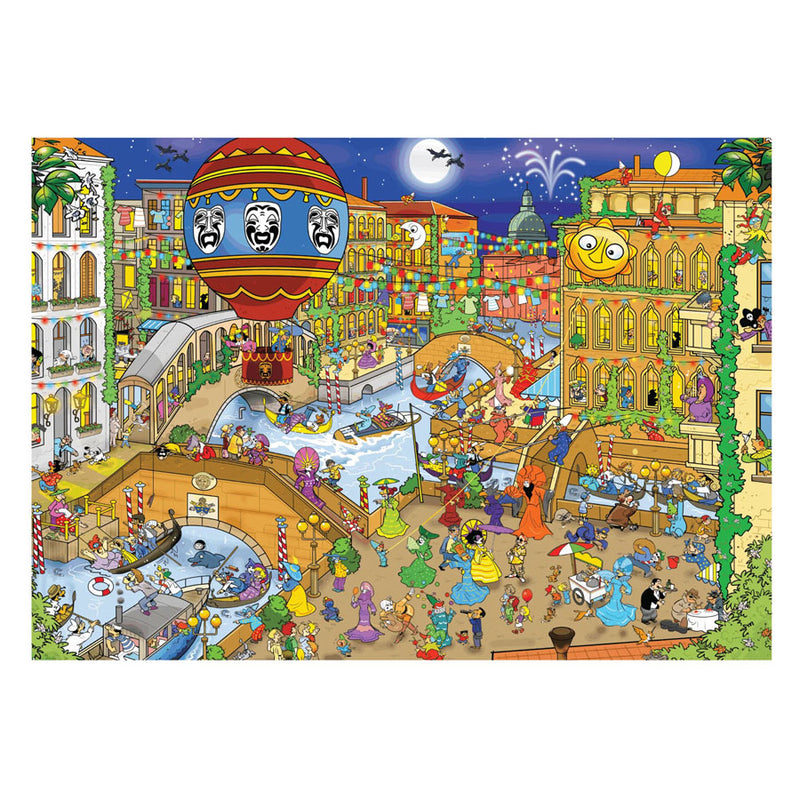 Afbeelding laden in galerijviewer, Goliath that's life city edition: venice legpuzzel - 1000st.