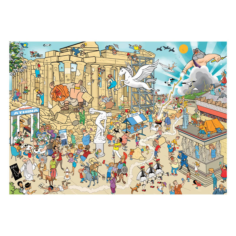 Chargez l'image dans la visionneuse de la galerie, Goliath that's life city edition: athens legpuzzel - 1000st.