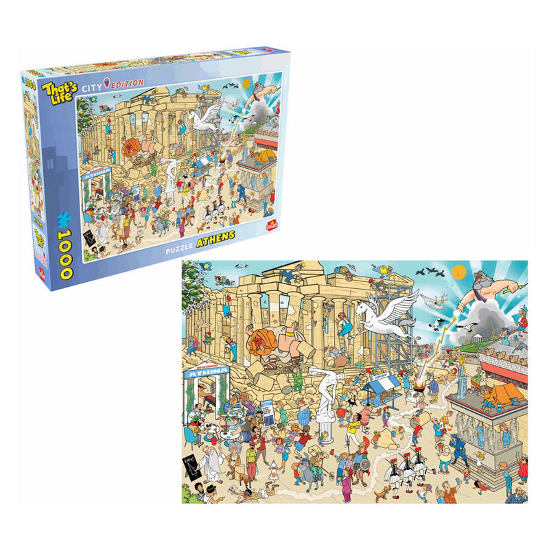 Chargez l'image dans la visionneuse de la galerie, Goliath that's life city edition: athens legpuzzel - 1000st.