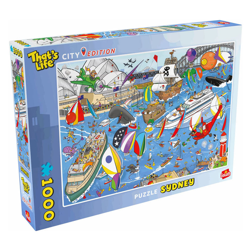 Afbeelding laden in galerijviewer, Goliath that's life city edition: sydney legpuzzel - 1000st.