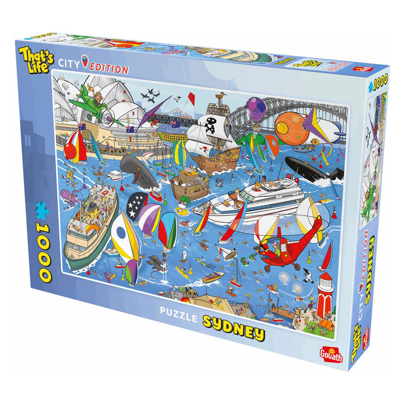 Afbeelding laden in galerijviewer, Goliath that's life city edition: sydney legpuzzel - 1000st.