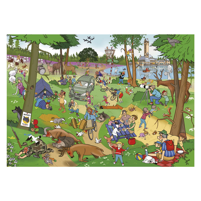 Afbeelding laden in galerijviewer, Goliath that's life hollandse editie: de veluwe legpuzzel - 1000st.