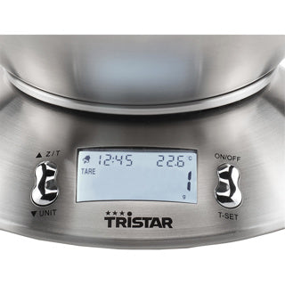 Laden Sie das Bild in Galerie -Viewer, Tristar keukenweegschaal 5kg 2l met kom