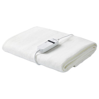 Afbeelding laden in galerijviewer, Tomado teb1510w elektrische deken 150x80 cm wit fleece
