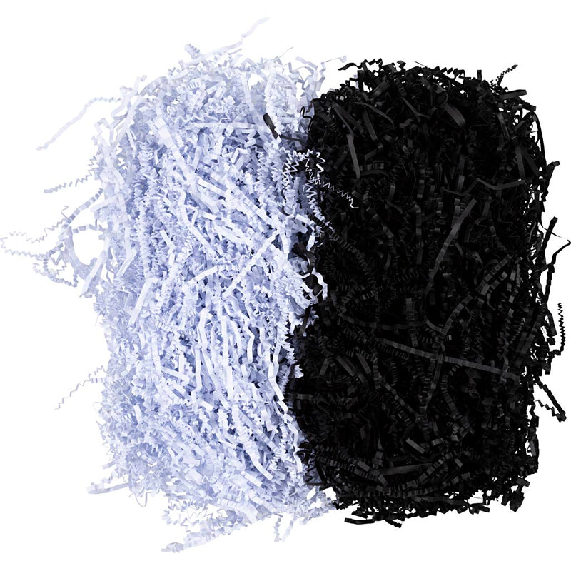 Chargez l'image dans la visionneuse de la galerie, Https: www.cchobby.nl crinkle-papier-l-25-30-cm-b-3-mm-zwart-wit-2x50-gr-1-doos