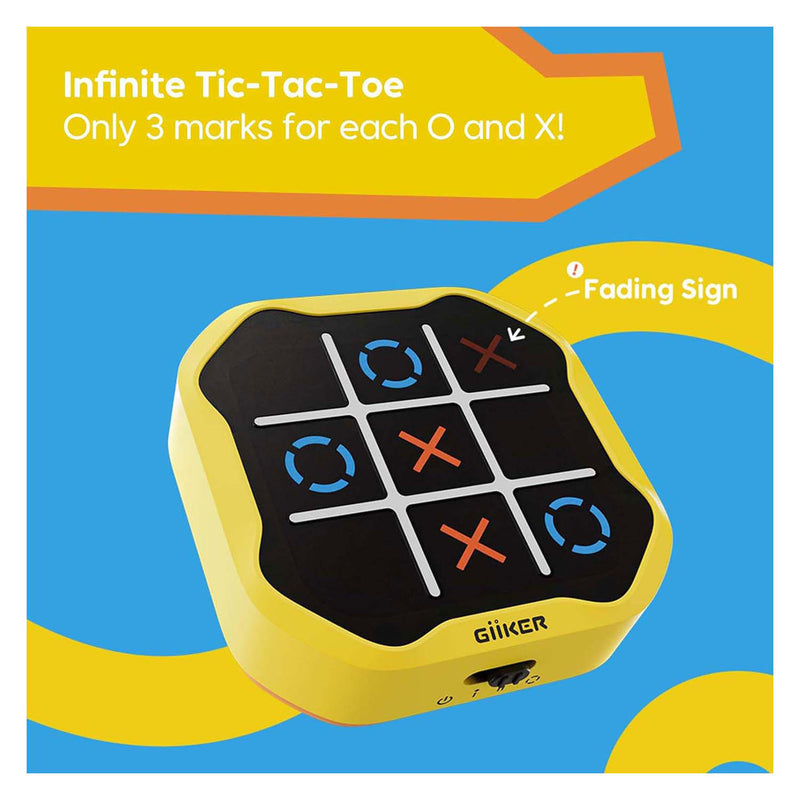 Load image into Gallery viewer, Giiker tic-tac-toe bolt spel - geel