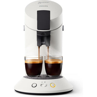 Afbeelding laden in galerijviewer, Philips csa210 10 senseo original plus koffiepadmachine wit