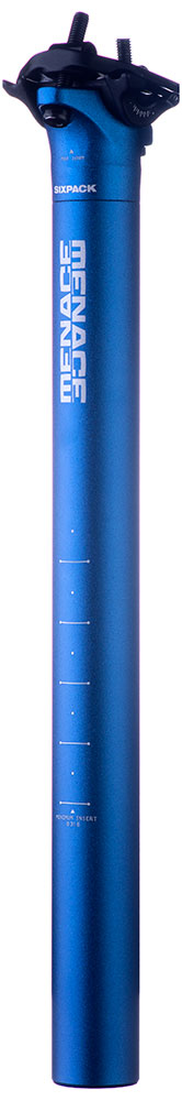 Load image into Gallery viewer, Sixpack racing menace 31.6x350mm seatpost