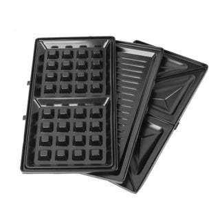 Afbeelding laden in galerijviewer, Daily home tosti wafelijzer 3 platen