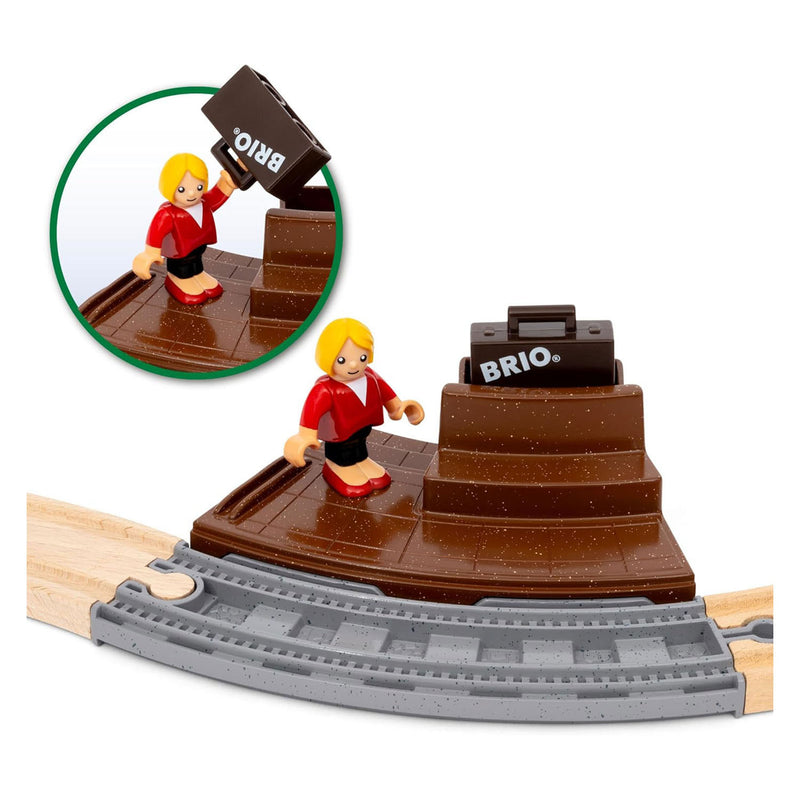 Afbeelding laden in galerijviewer, Ravensburger brio start treinset reis trein - 22dlg.
