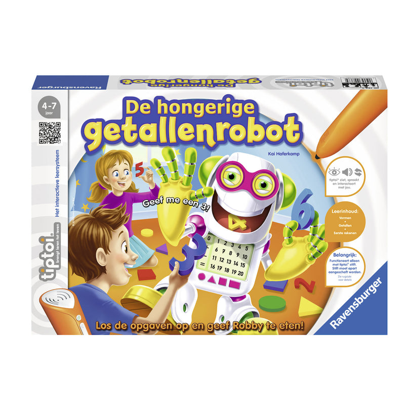 Load image into Gallery viewer, Ravensburger Tiptoi De Hongerige Getallenrobot