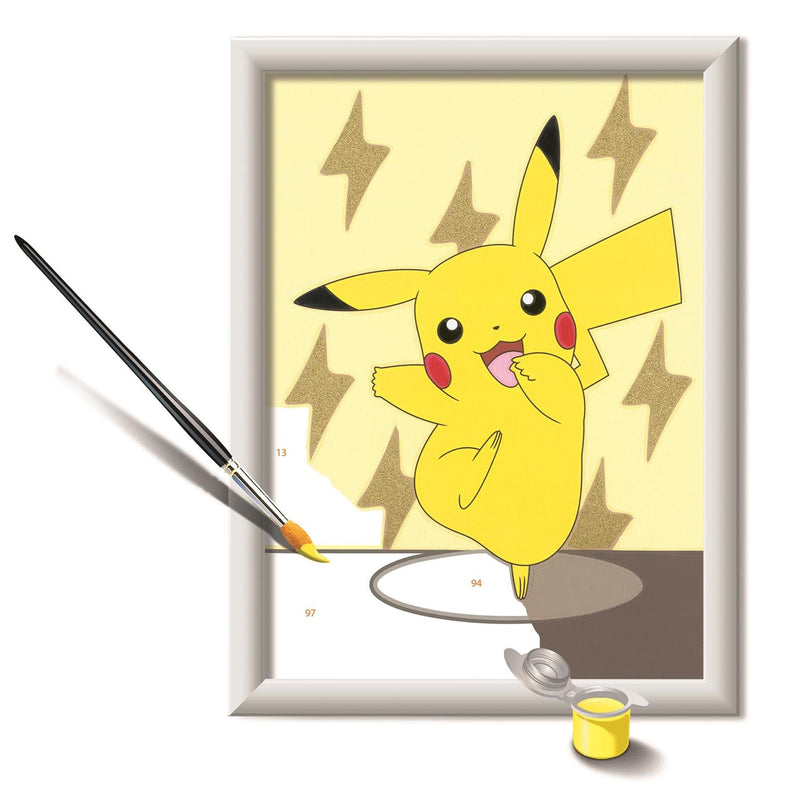 Load image into Gallery viewer, Ravensburger Schilderen op Nummer Pikachu