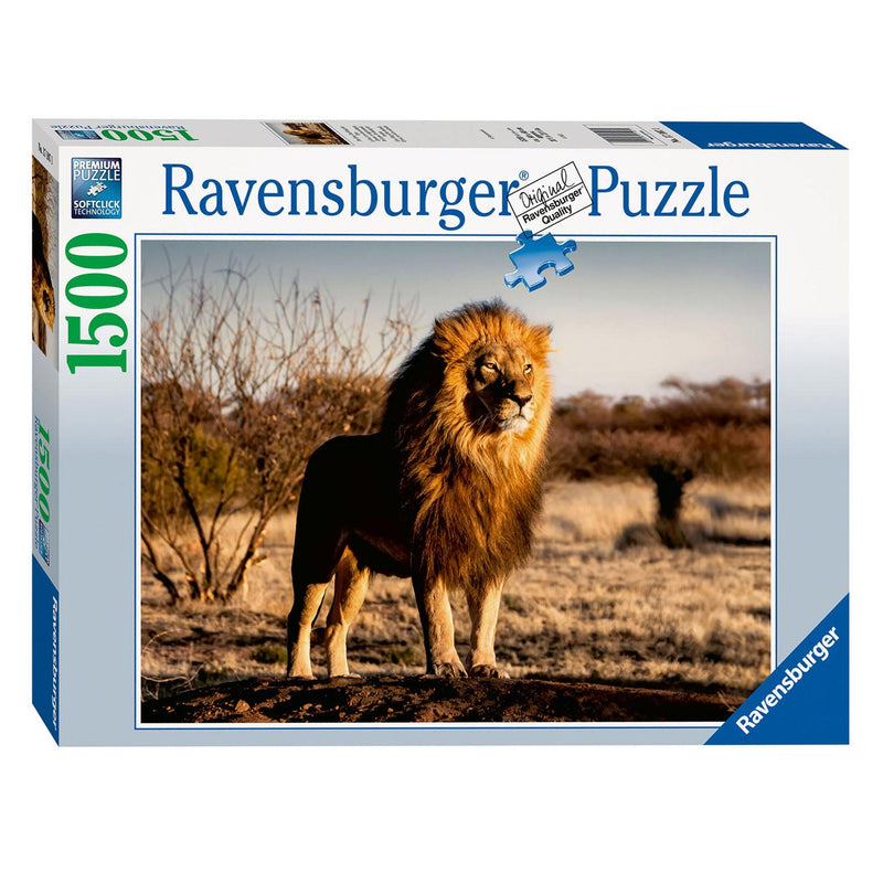 Load image into Gallery viewer, Ravensburger De Leeuw De Koning der Beesten Legpuzzel, 1500st.