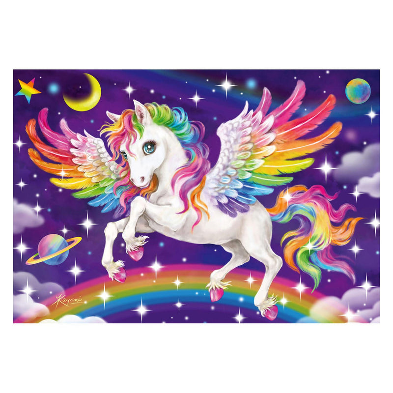 Afbeelding laden in galerijviewer, Ravensburger puzzel unicorn and pegasus - legpuzzel - 2x24 stukjes