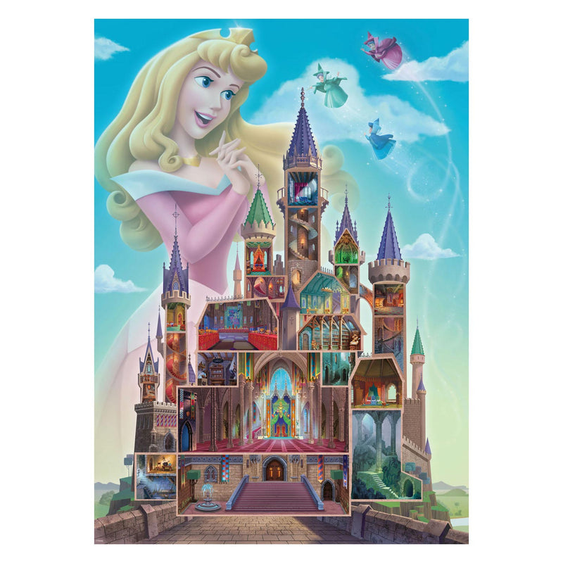 Load image into Gallery viewer, Ravensburger Puzzel Castles Aurora, 1000st.