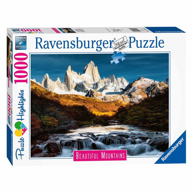 Load image into Gallery viewer, Ravensburger Puzzel Monte Fitz Roy, Patagonie, 1000st.