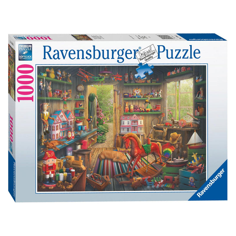 Load image into Gallery viewer, Ravensburger Puzzel Nostalgisch Speelgoed, 1000st.