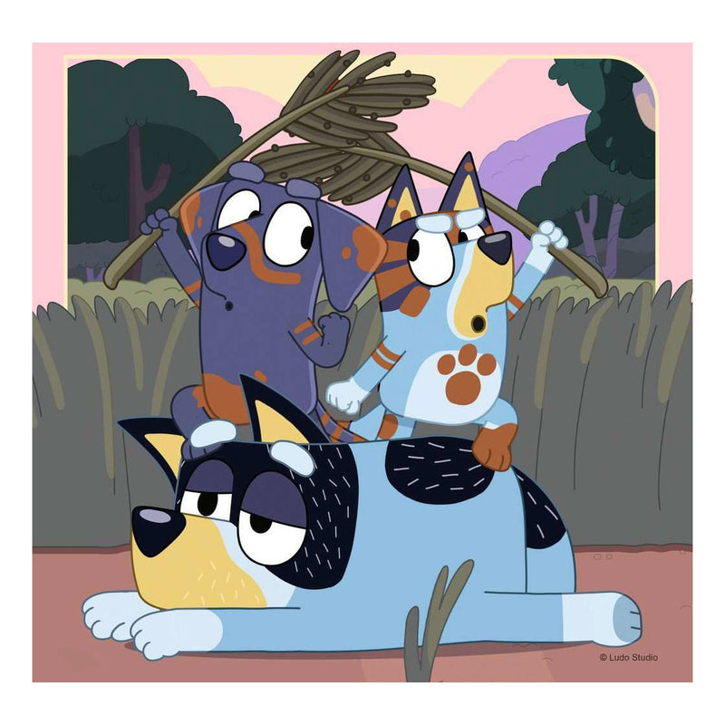 Load image into Gallery viewer, Ravensburger - De Avonturen van Bluey Legpuzzel 3x49st.