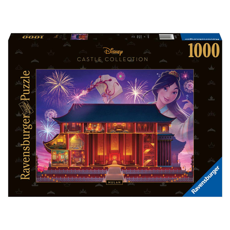 Load image into Gallery viewer, Ravensburger castles mulan legpuzzel, 1000st.