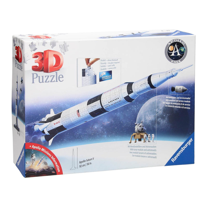 Load image into Gallery viewer, Ravensburger 3d puzzel apollo saturn v, 440st.