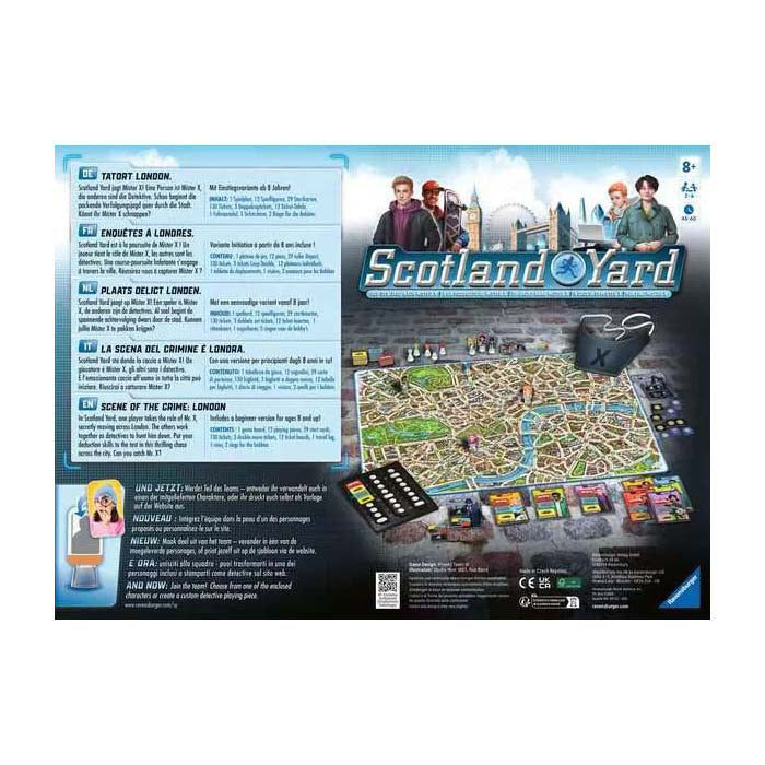 Afbeelding laden in galerijviewer, Ravensburger scotland yard bordspel