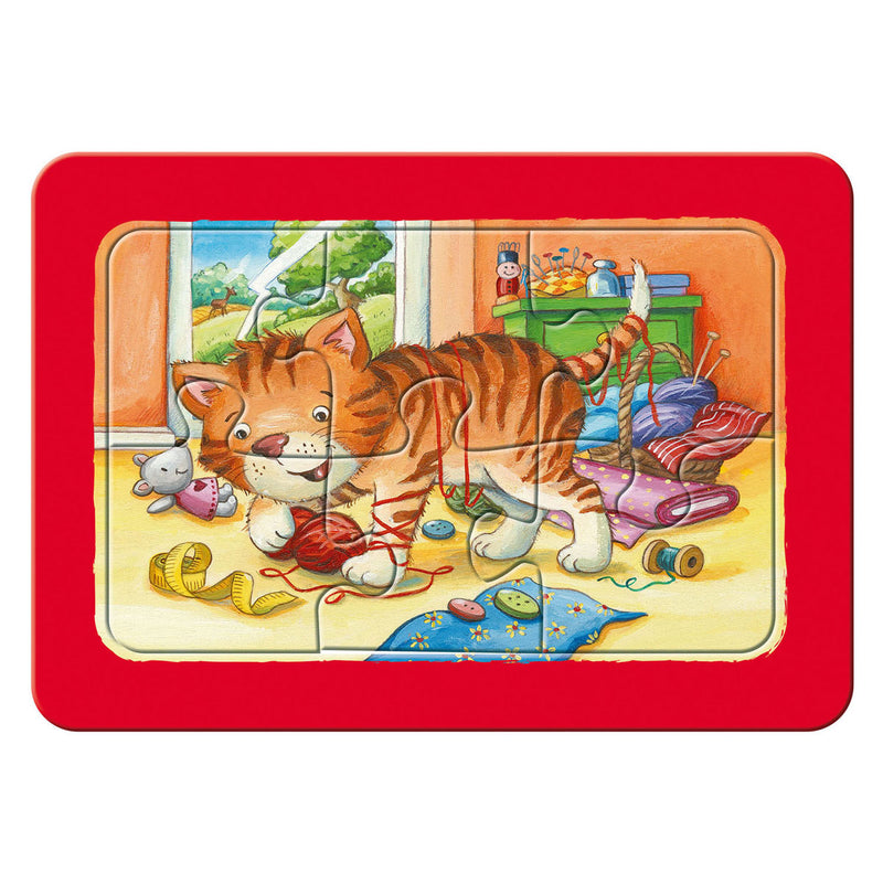 ギャラリービューアに画像をロードする, Ravensburger mijn dierenvriendjes - my first puzzels - 3x6 stukjes - kinderpuzzel