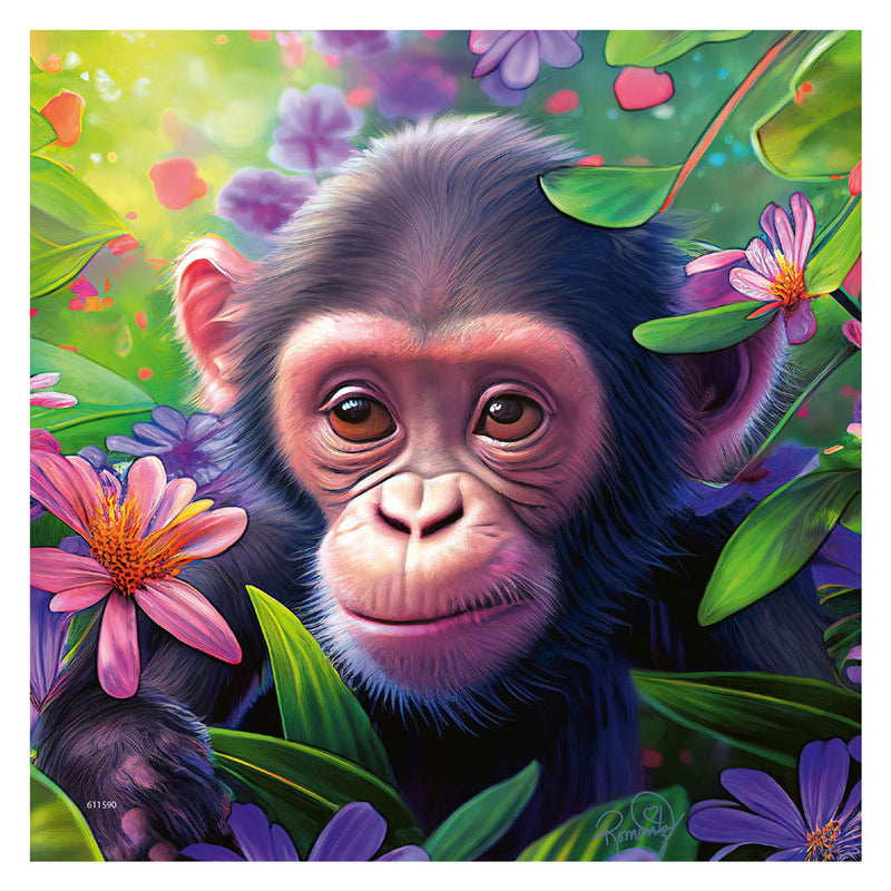 Afbeelding laden in galerijviewer, Ravensburger puzzel jungle babies - drie puzzels - 49 stukjes - kinderpuzzel