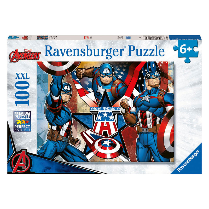 Load image into Gallery viewer, Ravensburger legpuzzel xxl captain america, 100st.