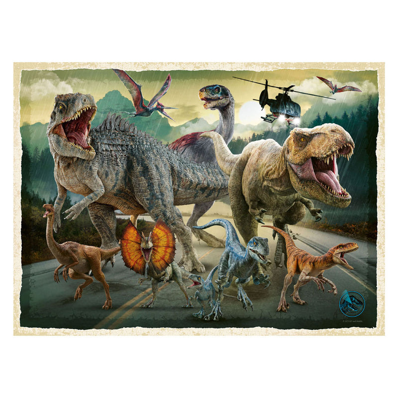 Load image into Gallery viewer, Ravensburger legpuzzel xxl jurrasic world, 200st.