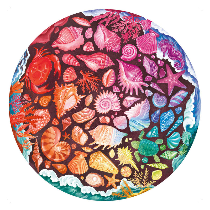 Chargez l'image dans la visionneuse de la galerie, Ravensburger legpuzzel circle of colors zeeschelpen, 500st.
