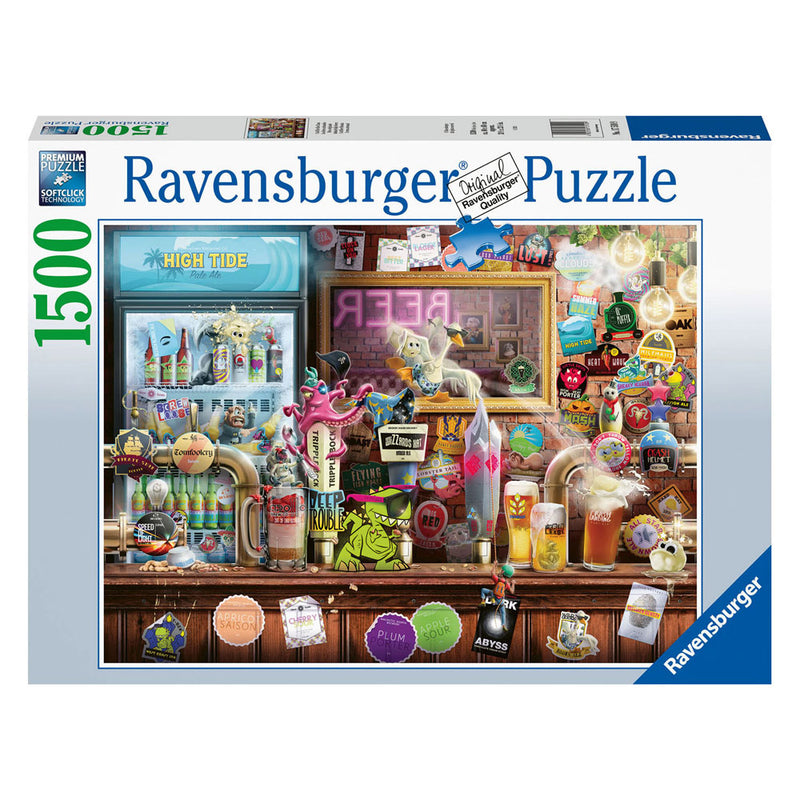 Load image into Gallery viewer, Ravensburger Legpuzzel Ambachtelijke Bieren, 1500st.
