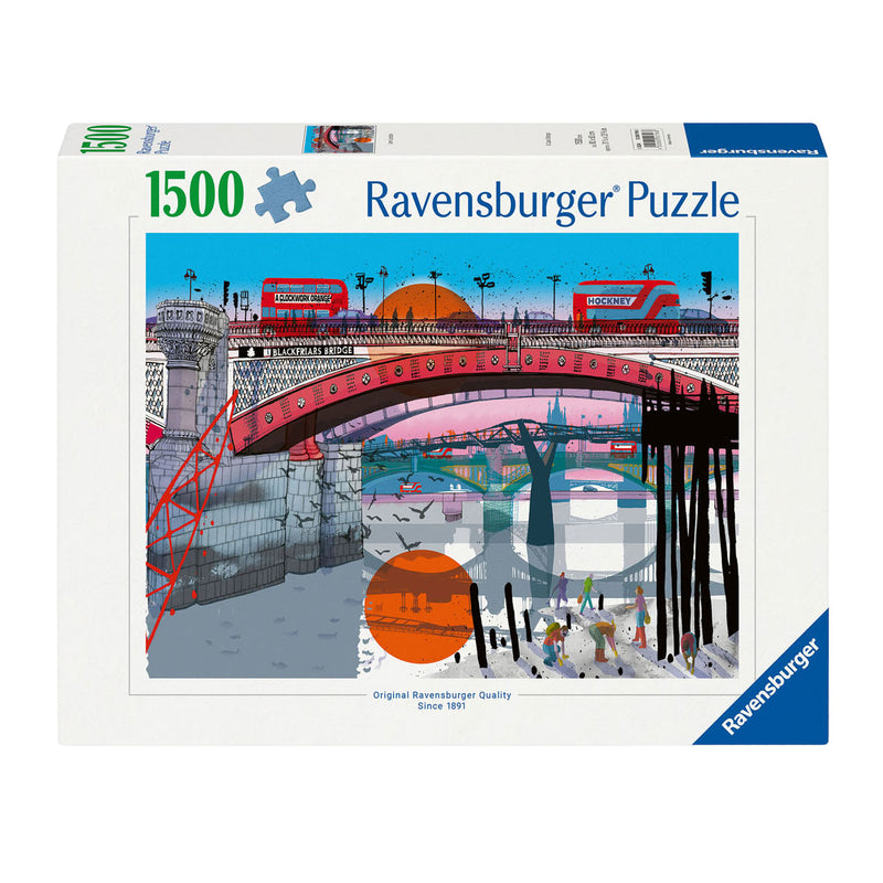 Load image into Gallery viewer, Ravensburger legpuzzel i am london, 1500st.