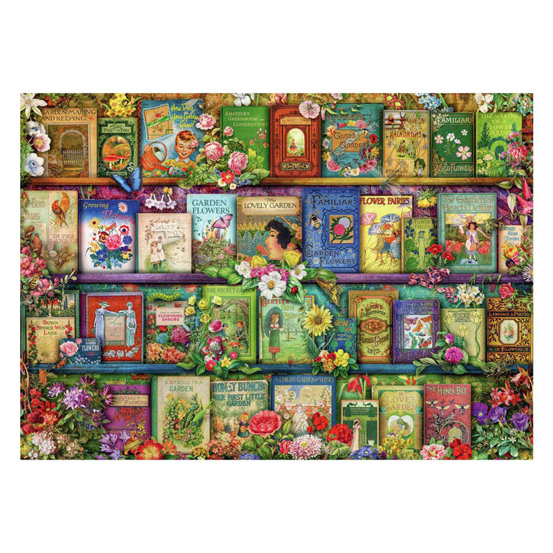Afbeelding laden in galerijviewer, Ravensburger puzzel vintage tuinboeken - legpuzzel - 1000 stukjes