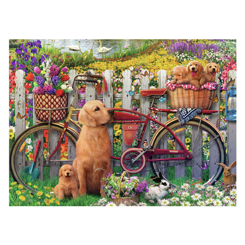 ギャラリービューアに画像をロードする, Ravensburger puzzel honden tuin - legpuzzel 500 stukjes dieren.
