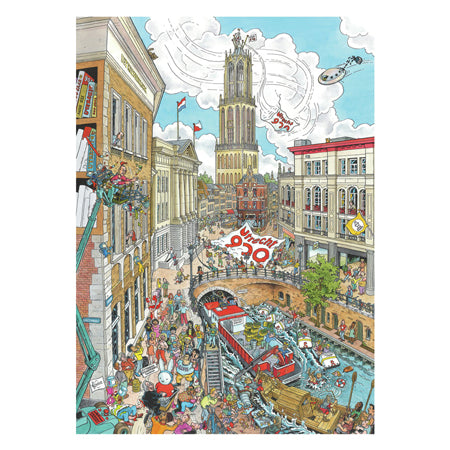 Afbeelding laden in galerijviewer, Ravensburger legpuzzel fleroux utrecht, 1000st.