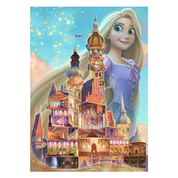 Chargez l'image dans la visionneuse de la galerie, Ravensburger puzzel disney castles rapunzel - 1000 stukjes legpuzzel.