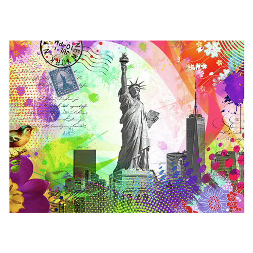 Chargez l'image dans la visionneuse de la galerie, Ravensburger puzzel new york postcard - legpuzzel - 500 stukjes