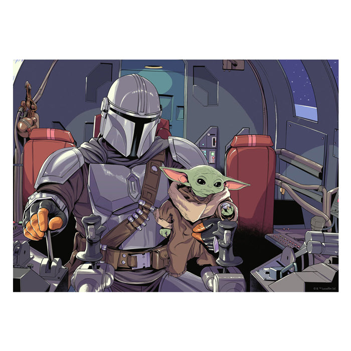 Chargez l'image dans la visionneuse de la galerie, Ravensburger puzzel star wars the mandalorian - 1000 stukjes legpuzzel.