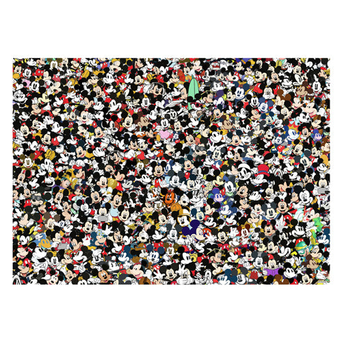 ギャラリービューアに画像をロードする, Ravensburger legpuzzel mickey mouse 1000 stukjes - cartoon puzzel.