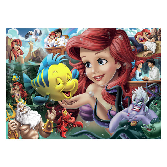 ギャラリービューアに画像をロードする, Ravensburger puzzel disney de kleine zeemeermin 1000 stukjes karton.