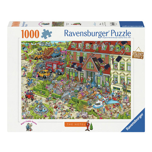 ギャラリービューアに画像をロードする, Ravensburger legpuzzel holiday resort 2: the hotel, 1000st.