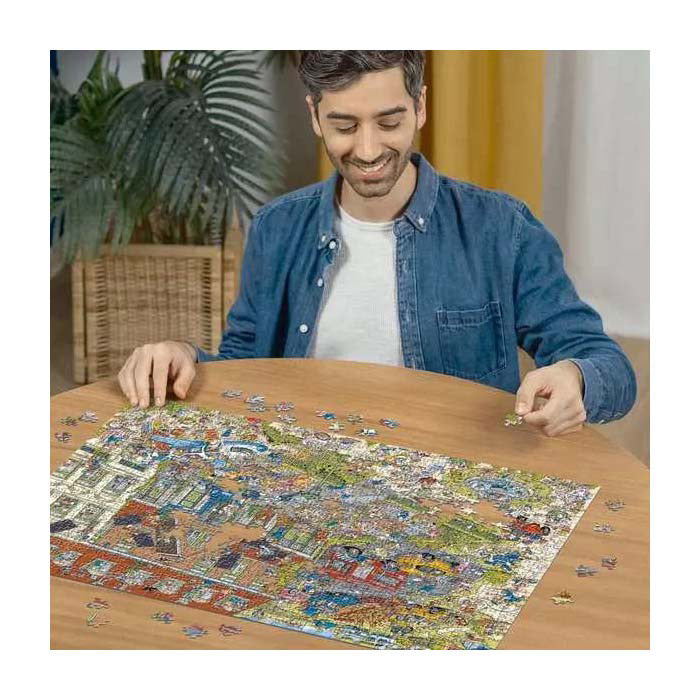 ギャラリービューアに画像をロードする, Ravensburger legpuzzel holiday resort 2: the hotel, 1000st.