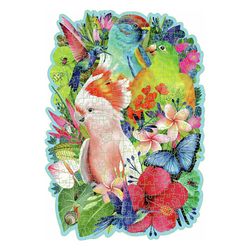 Afbeelding laden in galerijviewer, Ravensburger houten puzzel beautiful birds - legpuzzel - 300 stukjes