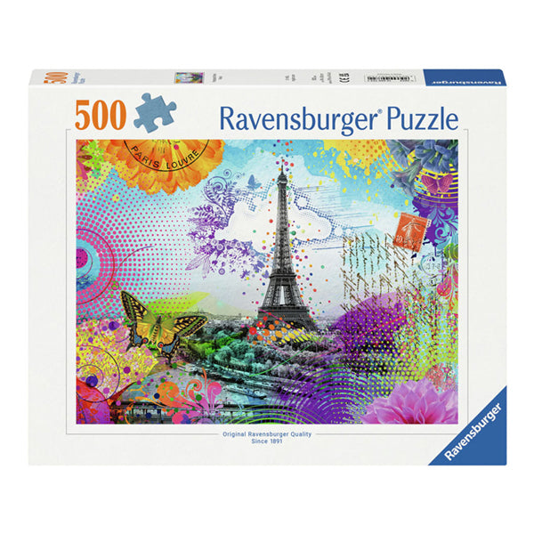 Load image into Gallery viewer, Ravensburger legpuzzel postkarte aus paris, 500st.