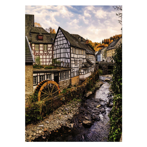 Afbeelding laden in galerijviewer, Ravensburger puzzel monschau in der eifel - legpuzzel - 1000 stukjes